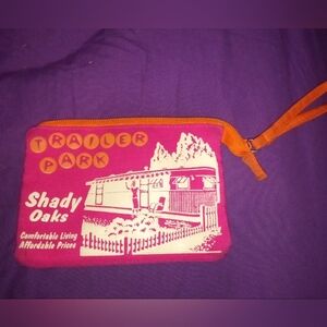 david & Goliath vintage retro shady oaks trailer park bag